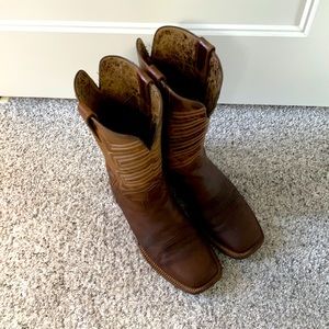 Ariat brown western boots